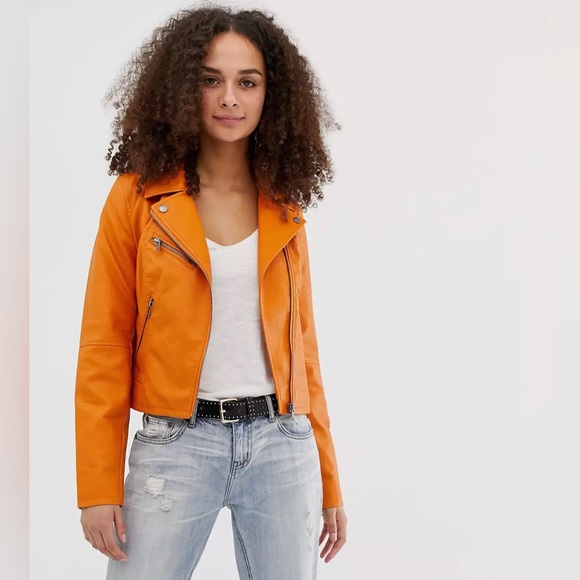Only Jackets & Blazers - Only Vigga Faux Leather Jacket